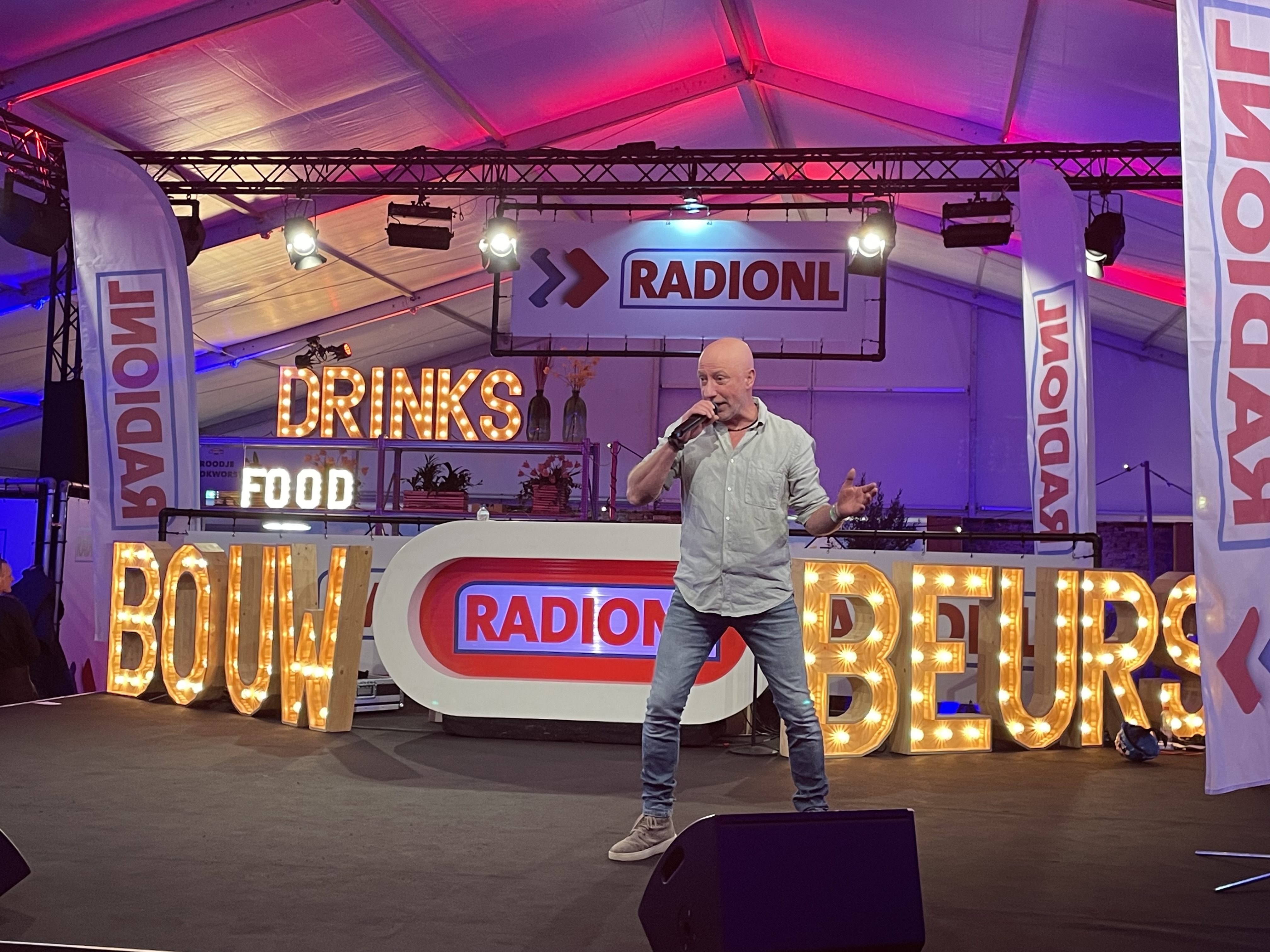 RadioNL optreden Bouwbeurs